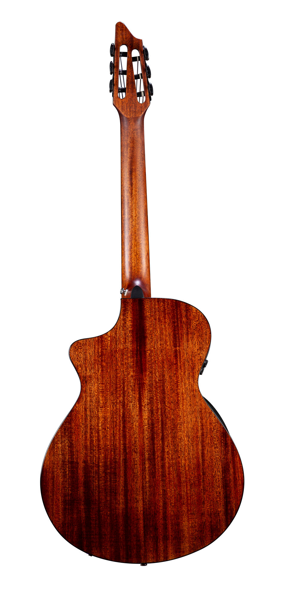 SOLO PRO CONCERT EDGEBURST NYLON CE, pan coupé, table cèdre rouge massif, f/e acajou massif, EQ Fishman Flex Plus-T, étui