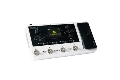 Pédalier multi-effets GE150 PRO, 55 simulations d'amplis haute-qualité, 26 simulations de haut-parleurs (IR), blanc