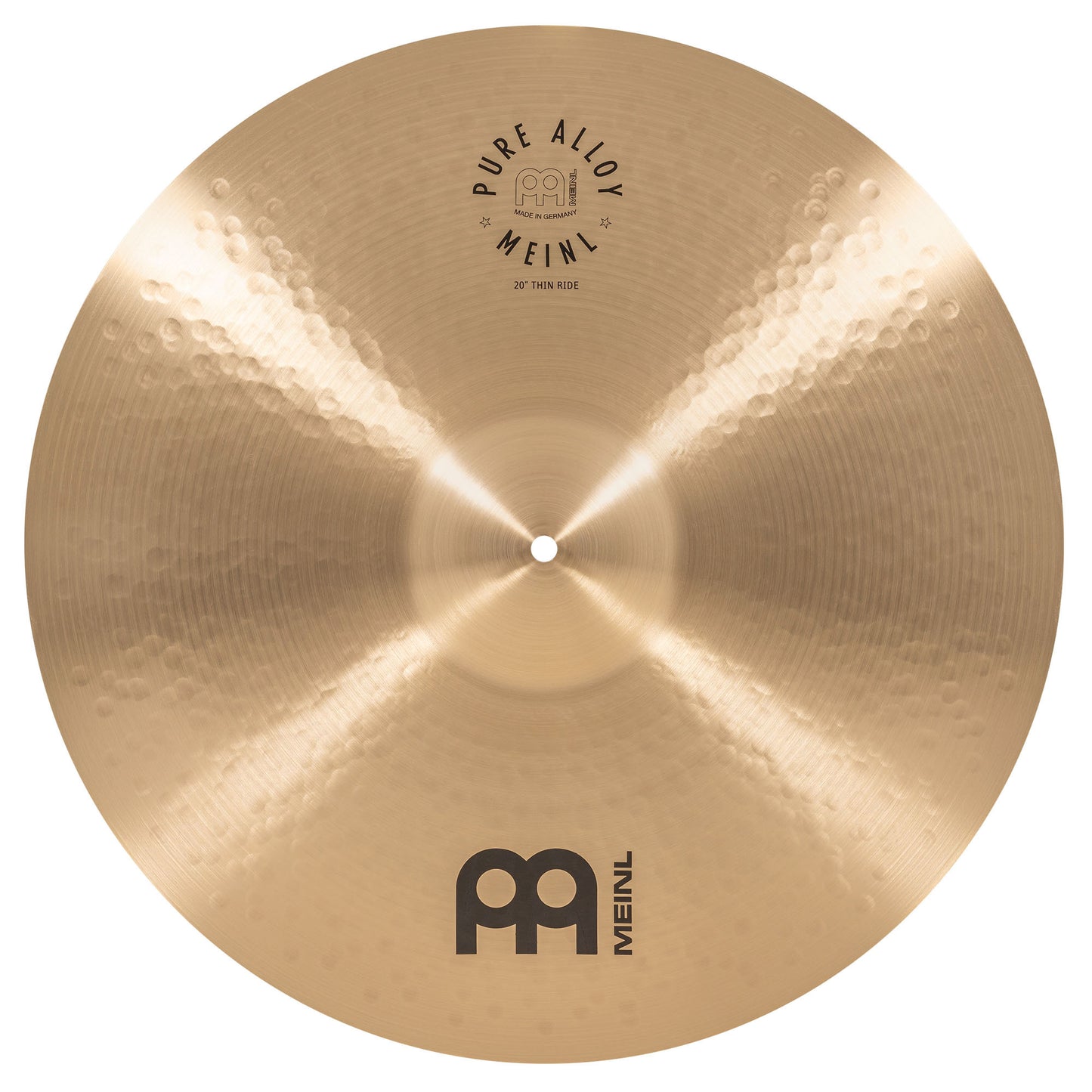 Thin Ride 20" Meinl Pure Alloy fini traditional martelé