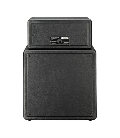 Ampli guitare MINISTACK-B-IRON stéréo 2x 3W, connexion Bluetooth, look Ironheart, 4 x HP 3", 2 canaux, connectique LSI, noir