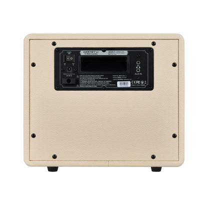 Ampli HORNET WHITE LI, 15W, HP 6.5", 9 modélisations d'amplis haute-qualité, effets Modulation/Délai/Réverb, batterie, blanc