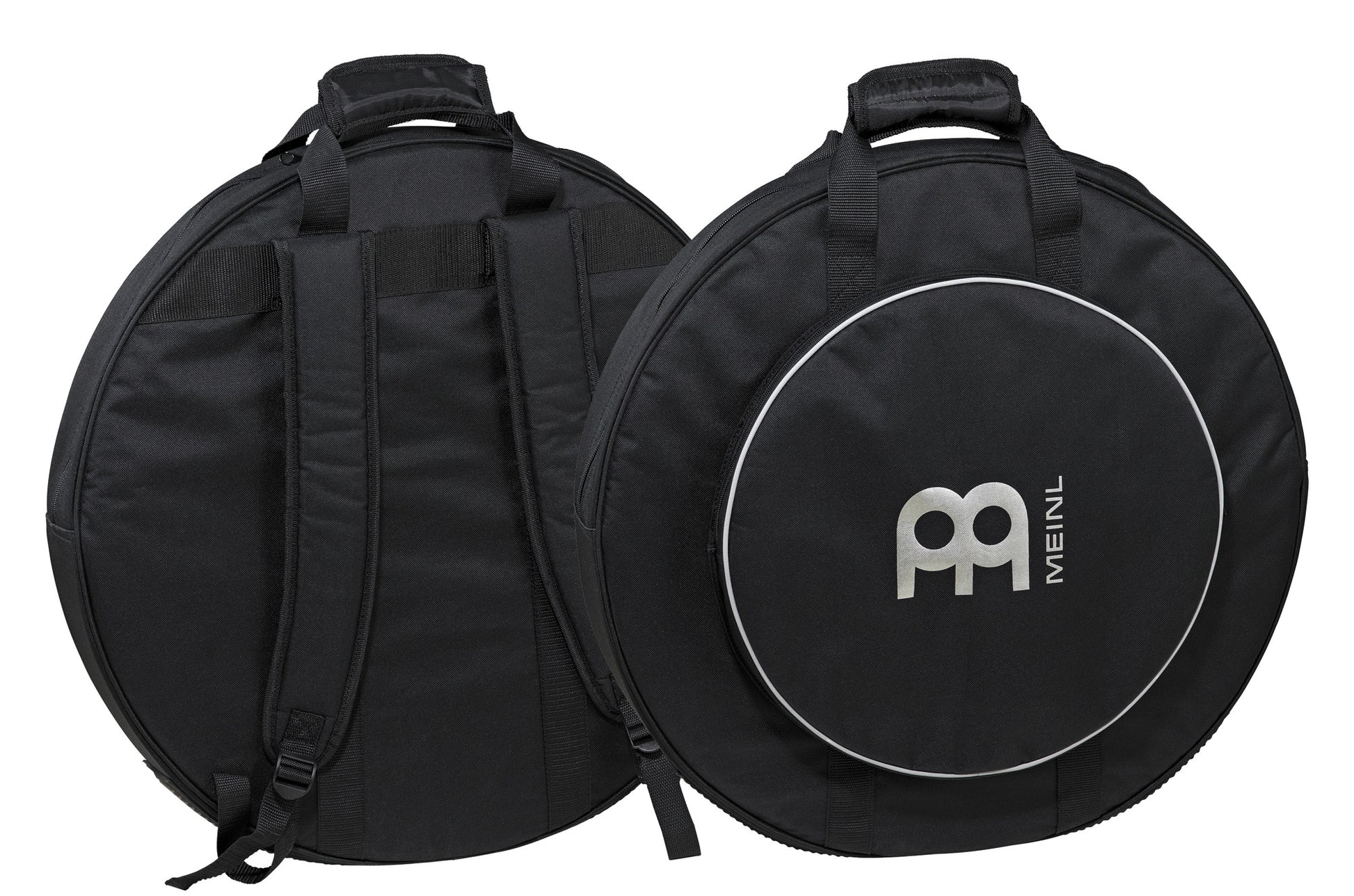 Housse cymbales 22", nylon rembourré, poche extérieure (cymbales jusqu'à 15"), courroie sac à dos, poignée, séparateurs, noir