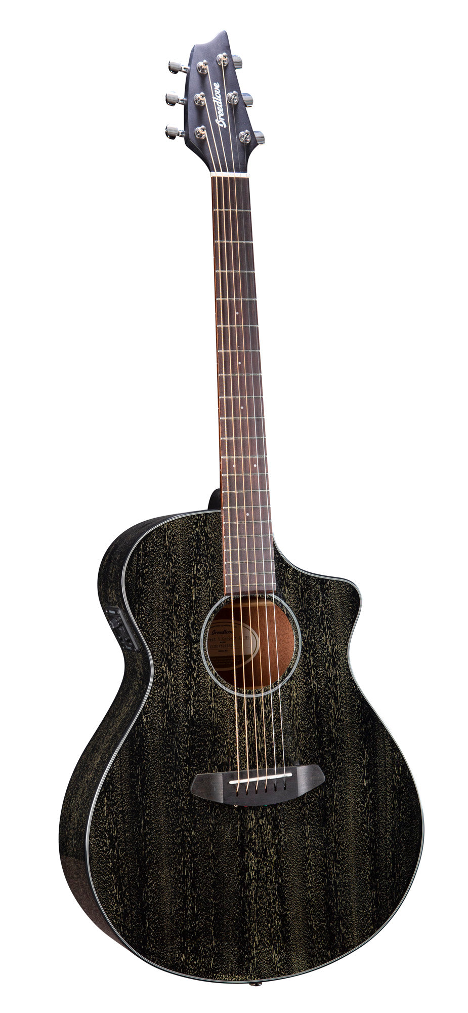 RAINFOREST S CONCERT BLACK GOLD CE, table acajou massif, f/e acajou, EQ Fishman Presys I, black gold