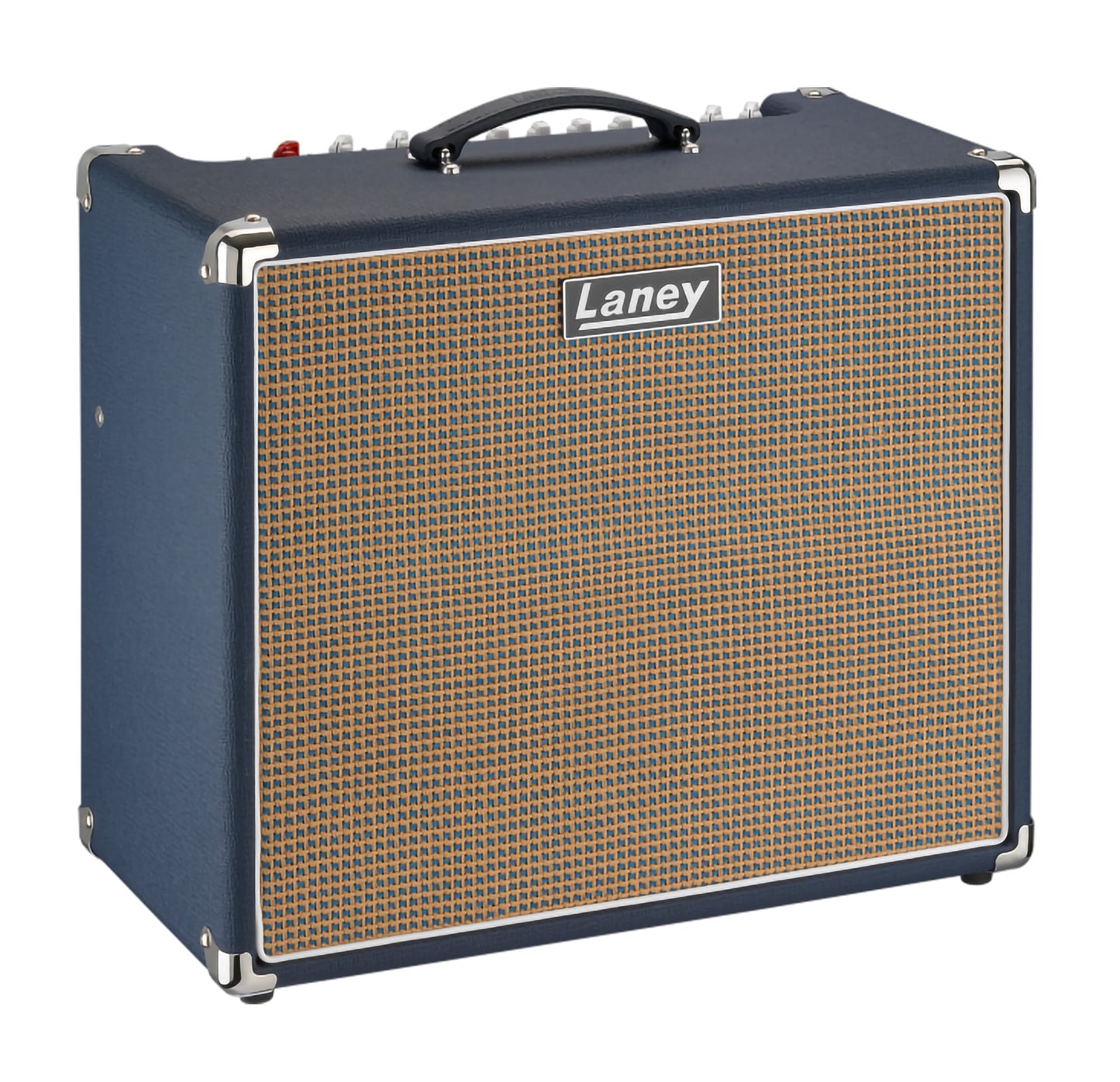 Ampli guitare électrique 60W, 1x HP 12" HH, 2 canaux, EQ 3 bandes, réverb, tremolo, chorus,  boucle d'effet, 11.8 kg, bleu