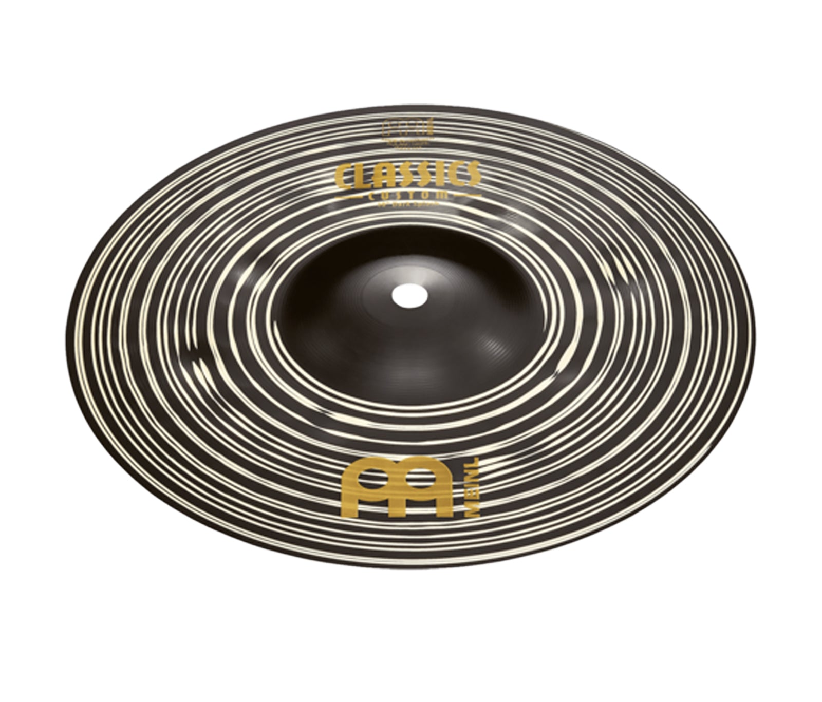 Splash Meinl Classic Custom 8" Dark, alliage bronze B10, finition dark