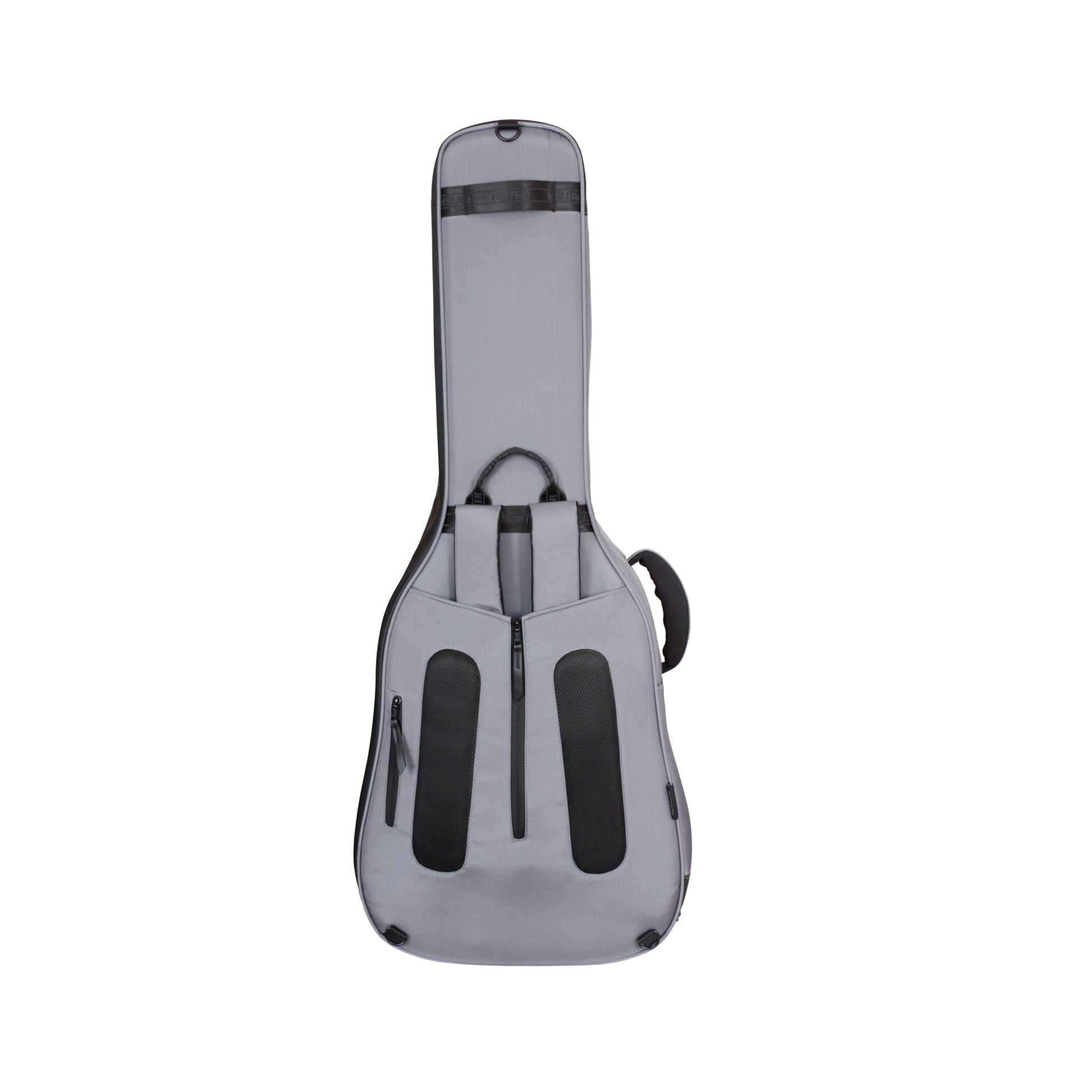 Softcase AROSA 6 pour guitare dreadnought, gris