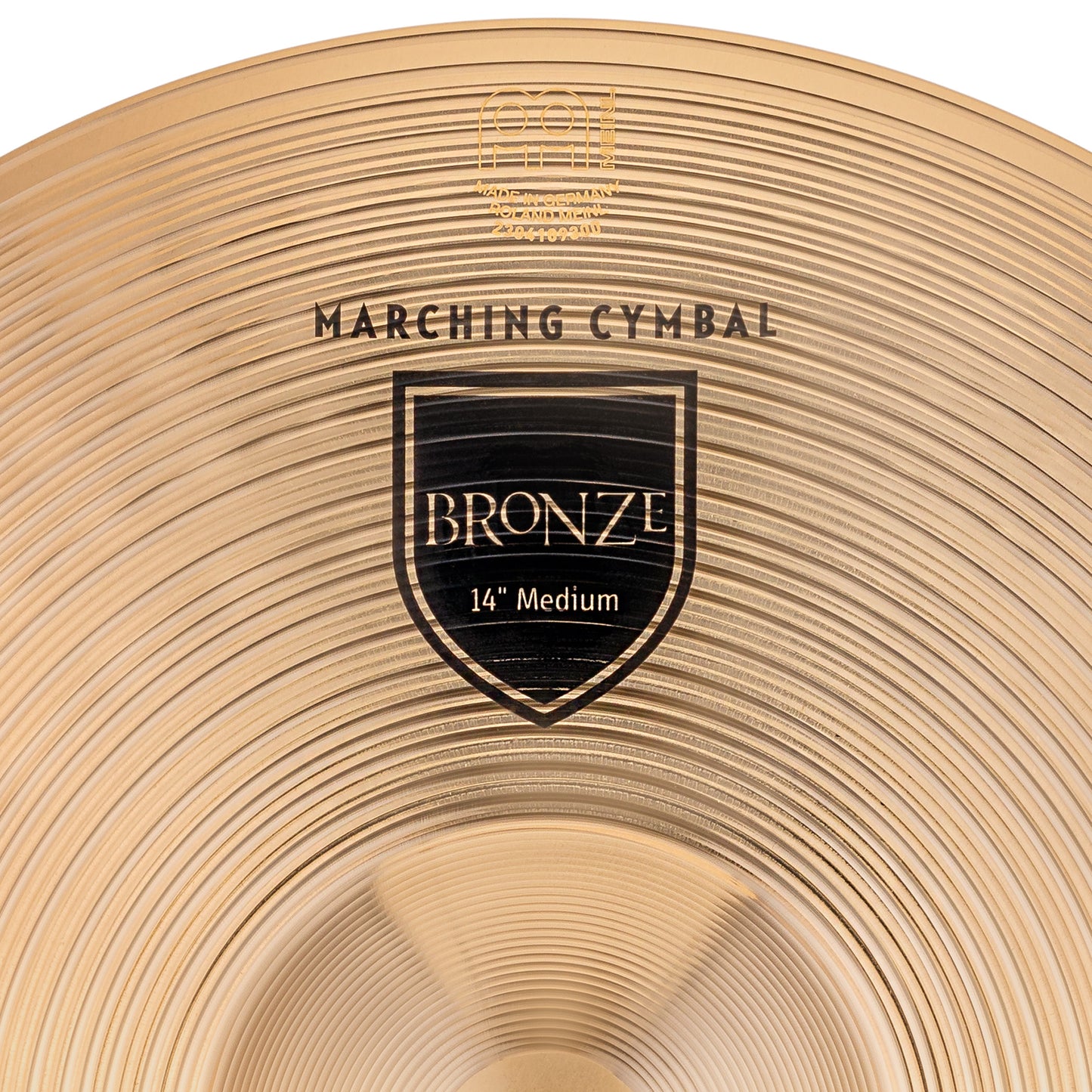 PAIRE CYMBALES MEINL MARCHING STUDENT 14