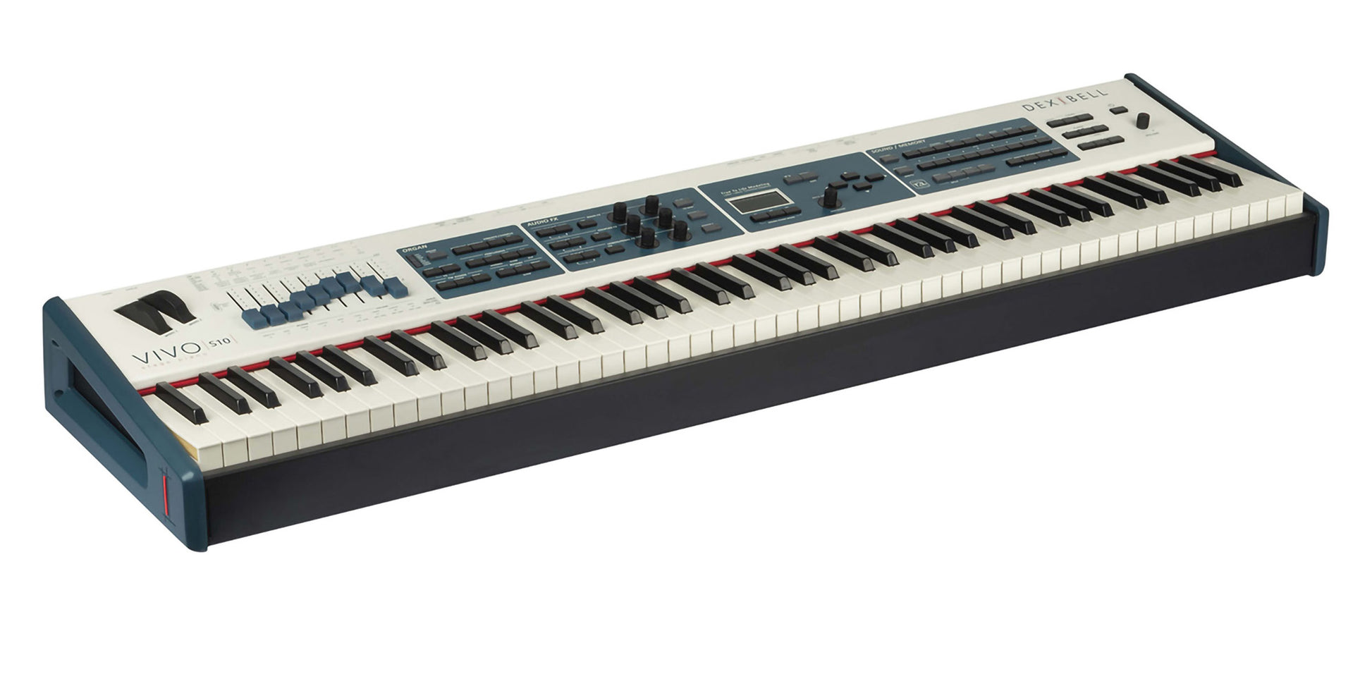 Piano numérique de scène Dexibell Vivo S10 | 88 notes, toucher lourd hybride