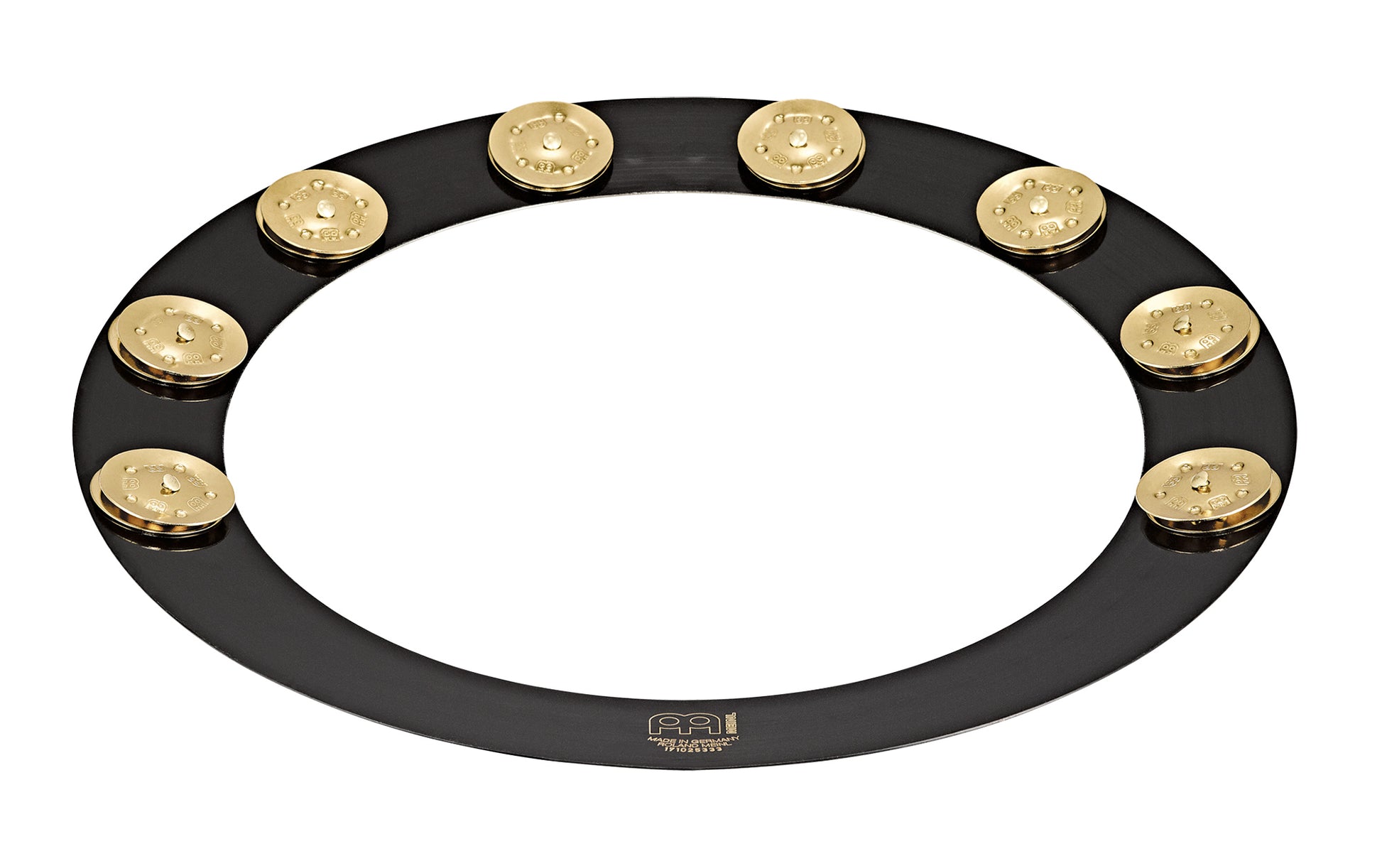 TAMBOURIN BACKBEAT PRO 13", ALLIAGE CYMBALES, 8 CYMBALETTES, LAITON