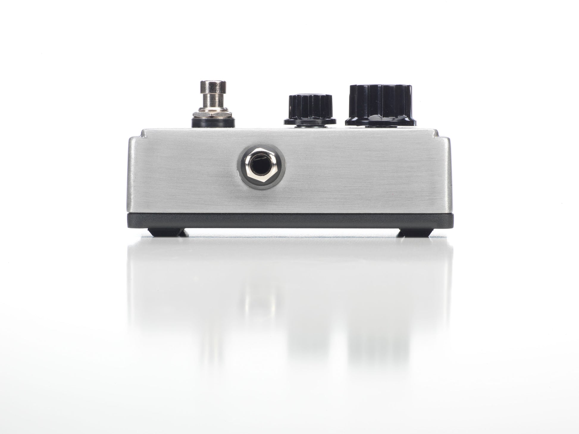 Pédale GUNSLINGER, distorsion Mosfet, fonctionnement sous 9 ou 18V, True Bypass, métal brossé