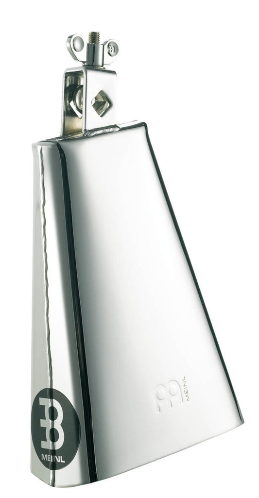 Cloche 8", grande ouverture, acier, avec attache, finition chrome poli