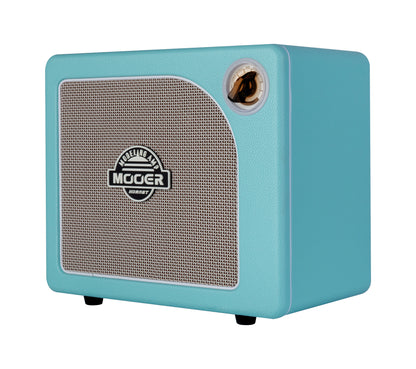 Ampli HORNET BLUE, 15W, HP 6.5", 9 modélisations d'amplis haute-qualité, effets Modulation/Délai/Réverb, bleu