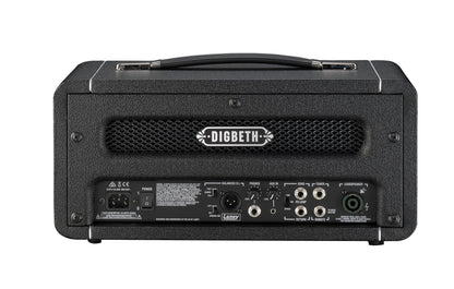Tête basse amplifiée DB500H, amplification 500W Class D, pré-amplification type lampe et transistor, 2 canaux, EQ 3 bandes, noir