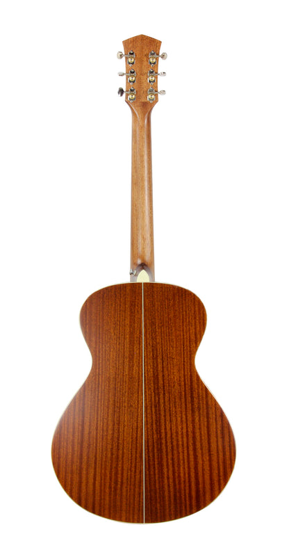 Essence MC4, table épicéa Sitka massif torréfié, f/e acajou, touche & chevalet palissandre, semi brillant