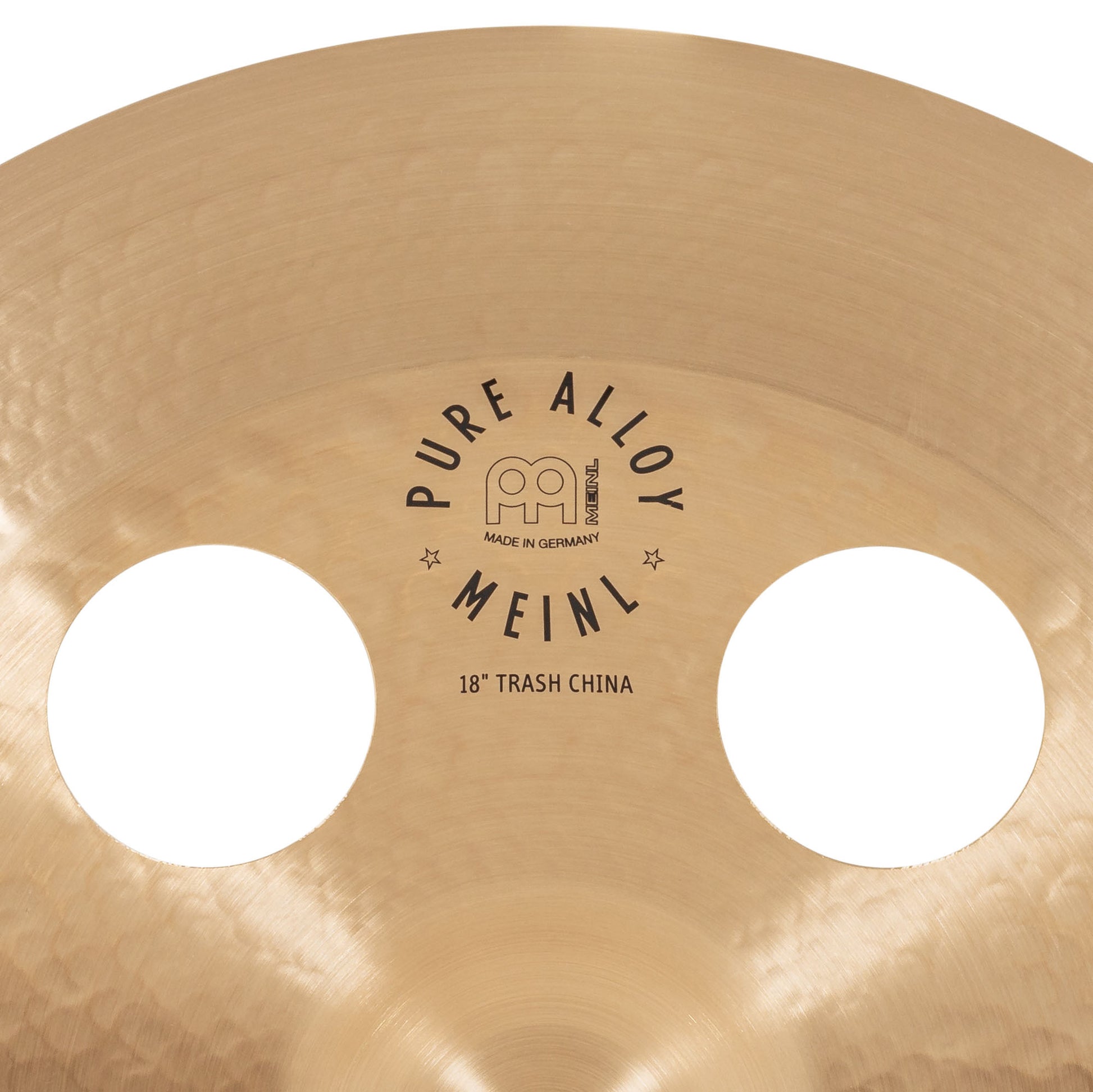 Trash China 18" Meinl Pure Alloy fini traditional