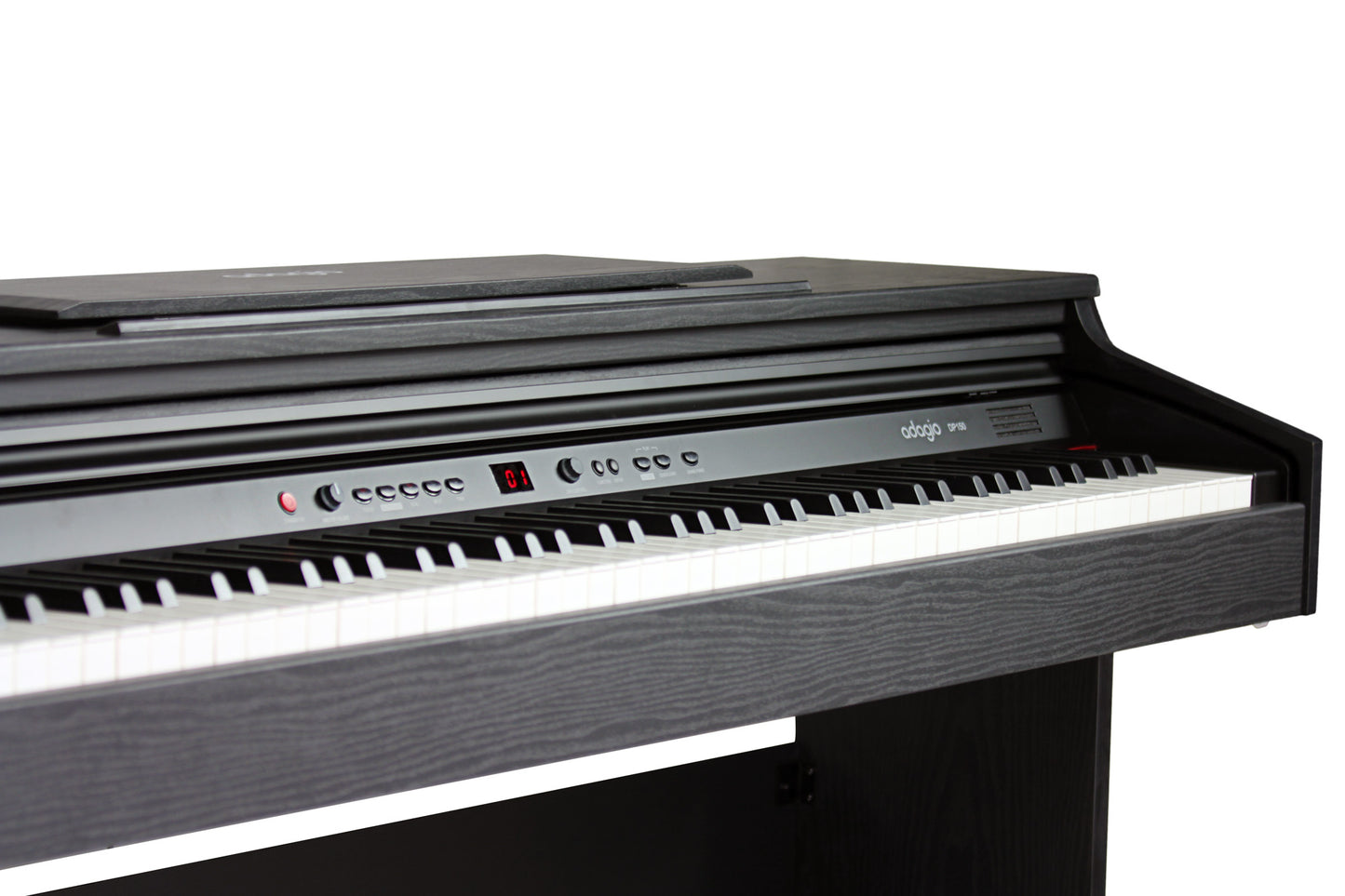 Piano numérique meuble Adagio DP150BK | 88 notes, toucher lourd