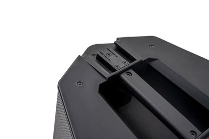 Système de sonorisation 500W, table de mixage 6 canaux, Bluetooth, subwoofer 8", sac de transport inclus, noir