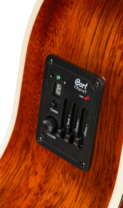 GA-DAO, table dao, f/e dao, manche acajou, EQ Cort CE304T, naturel brillant