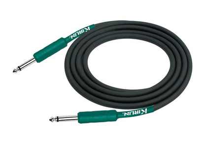 Câble instrument ENTRY Jack/Jack, 3 mètres, noir et vert