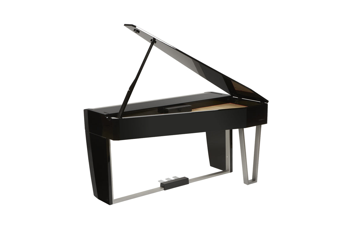 Piano numérique à queue Dexibell Vivo H10MGBKP | 88 notes, toucher lourd hybride