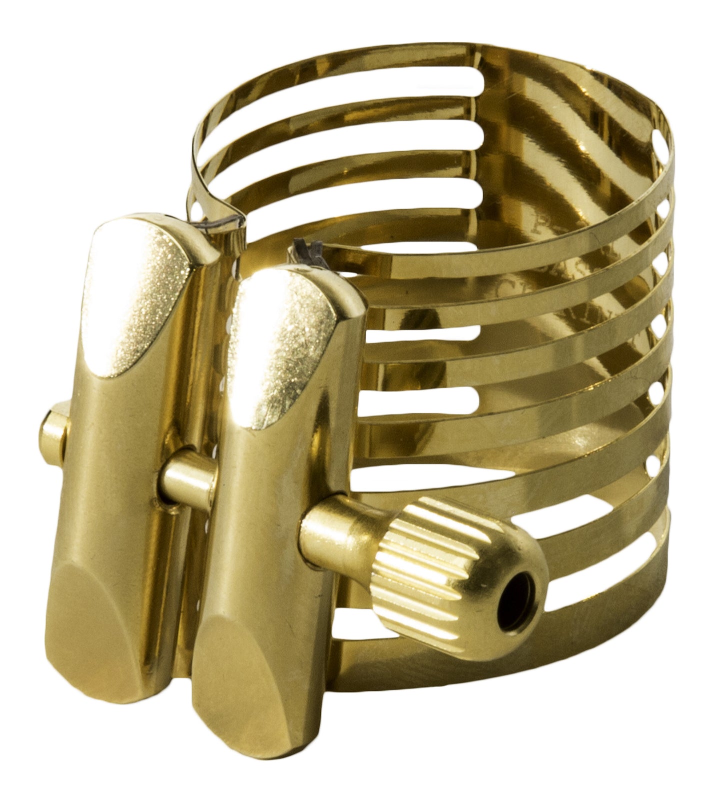 Ligature de clarinette basse Rovner Platinum Gold 3RL