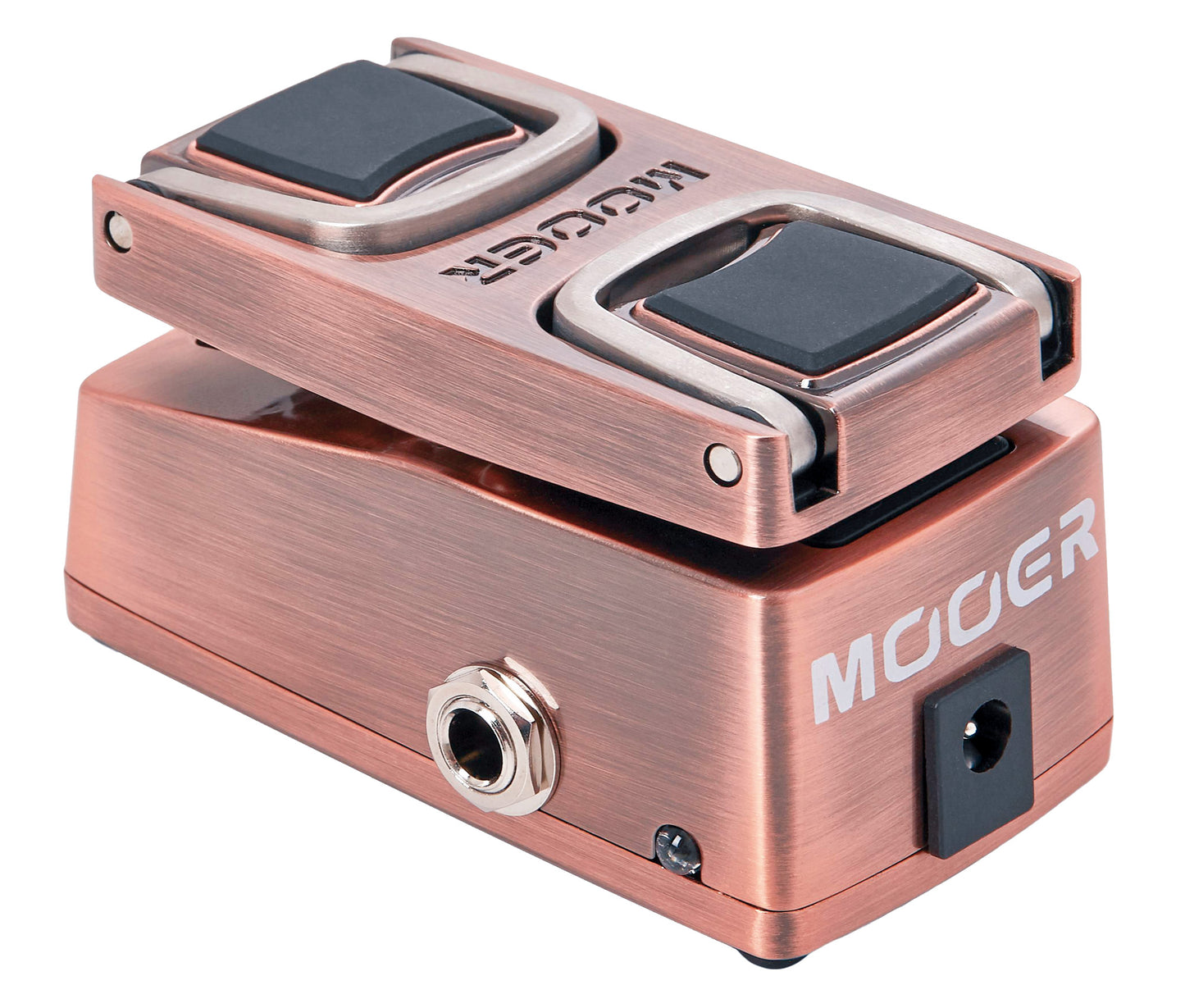 Pédale REDKID, talk wah numérique 2 modes, supports repliables, boîtier métal, true bypass, bronze