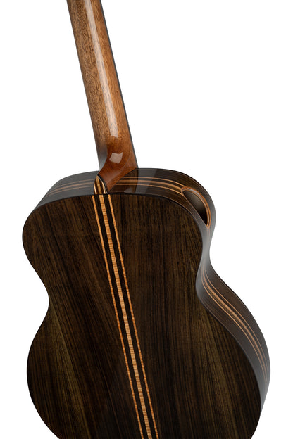 GRANDSUITE, modèle Slim Neck, table épicéa massif, fond & éclisses palissandre, nat. brillant