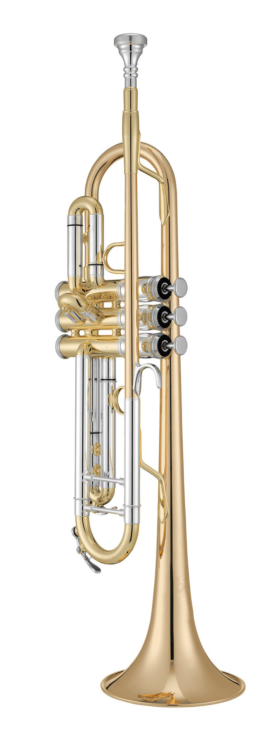 Trompette Si bémol XO 1602RLS4, banche d'embouchure standard