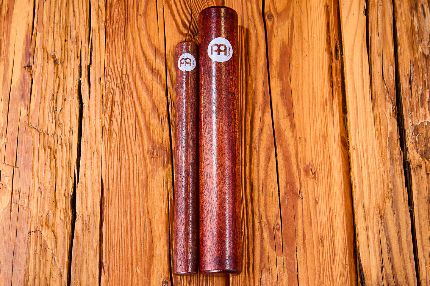 Paire de claves Meinl 8" et 7", bois dur naturel