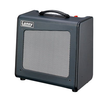 Ampli à lampes CUB-SUPER12, 1x 12" HH, 15W & <1W, 3 lampes préampli 12AX7, 2 lampes de puissance EL84, réverb, gris et noir