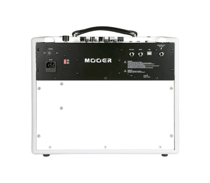 Ampli SD30, 30W, HP 8", 25 modélisations d'amplis, ampli de puissance Class A/B, 28 pédales d'effet intégrées, blanc