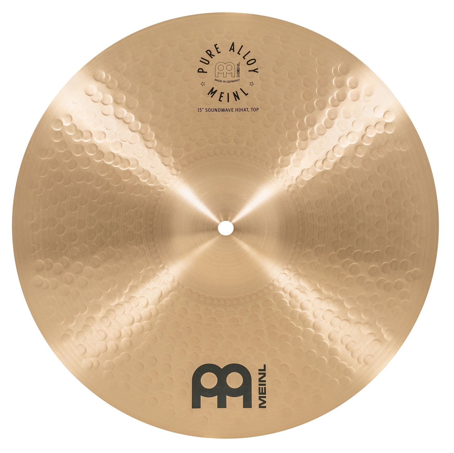 Hithat 15" Soundwave Meinl Pure Alloy fini Traditional martelé