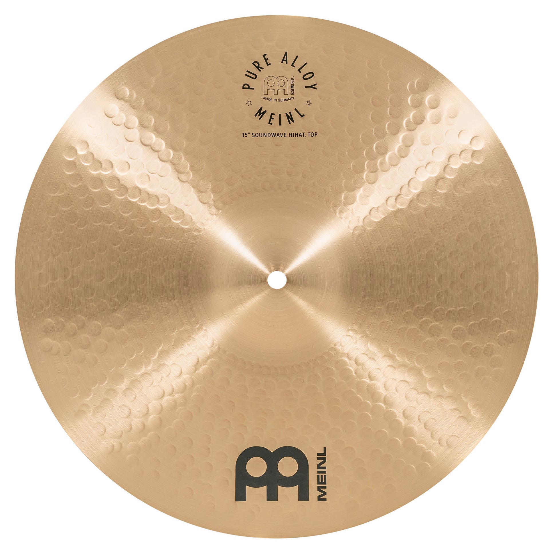 Hithat 15" Soundwave Meinl Pure Alloy fini Traditional martelé