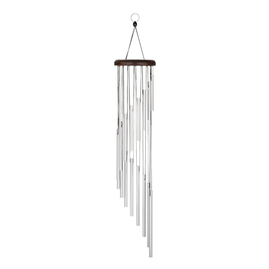 CHIMES SONIC ENERGY SPIRAL 29", ARGENT
