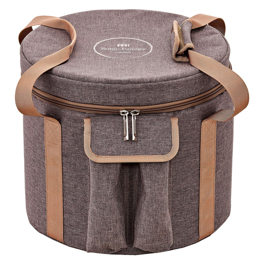 HOUSSE SINGING BOWL SONIC ENERGY 10" BRUN