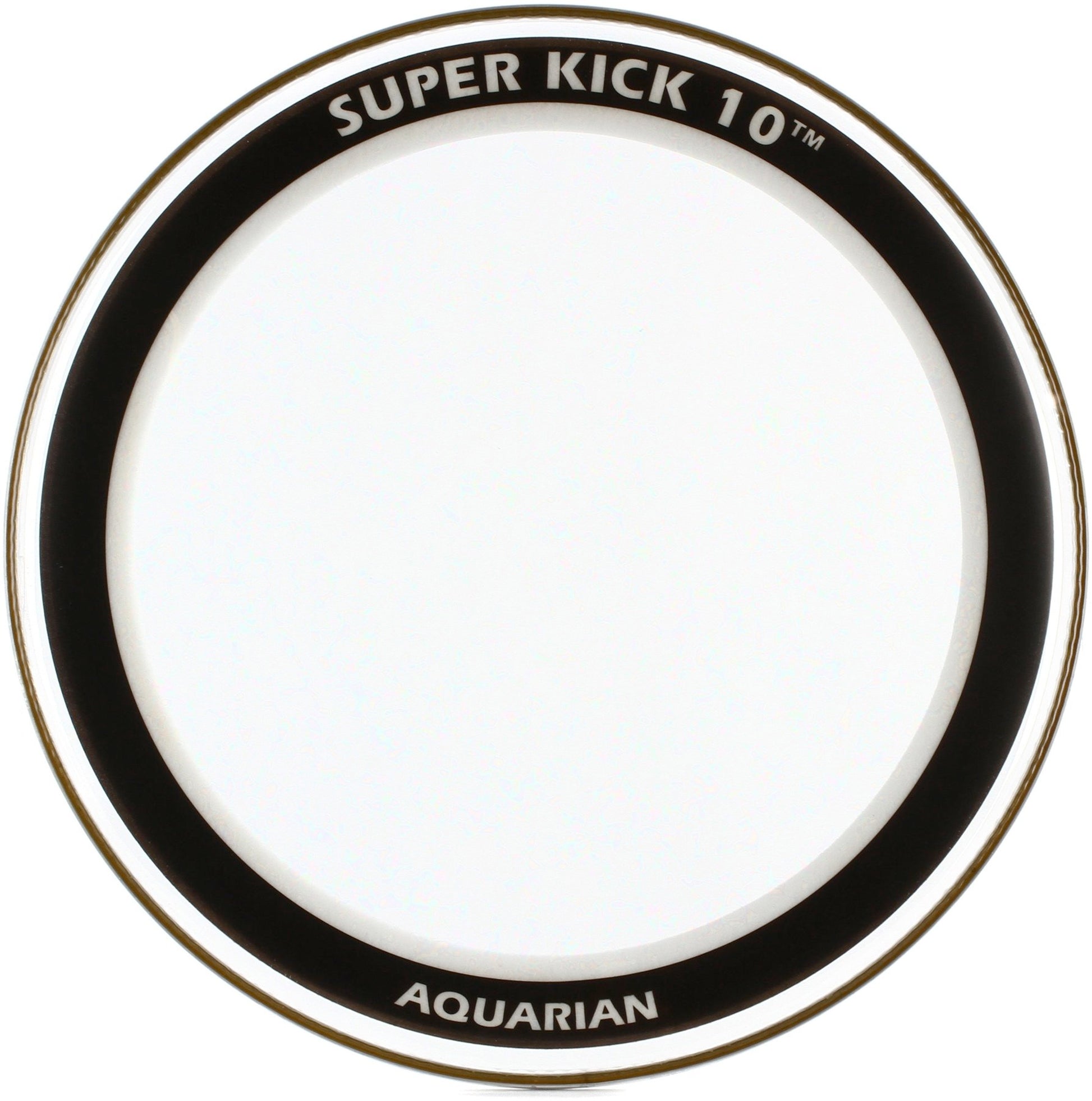 Peau Super-Kick 10 20", 2 plis médium (0.25mm), atténuateur flottant, transparente