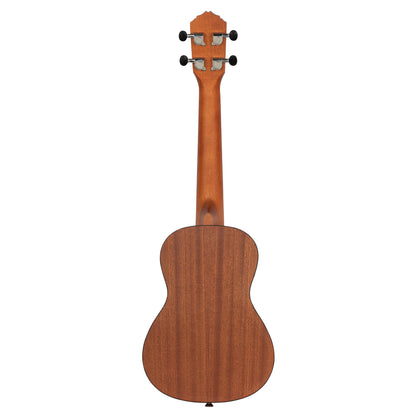RU5, modèle Concert, table épicéa avec motif, fond & éclisses sapele, manche acajou, naturel satiné
