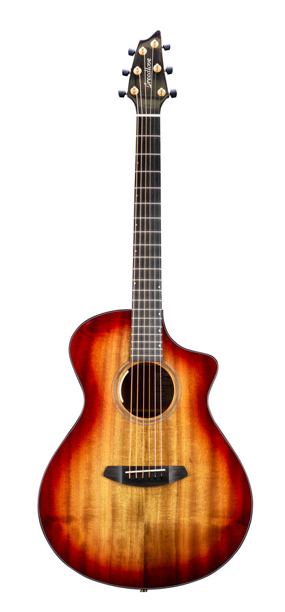OREGON CONCERT CE OLD FASHIONED, table myrtlewood massif, f/e myrtlewood massif, EQ LR Baggs, étui, old fashioned brillant