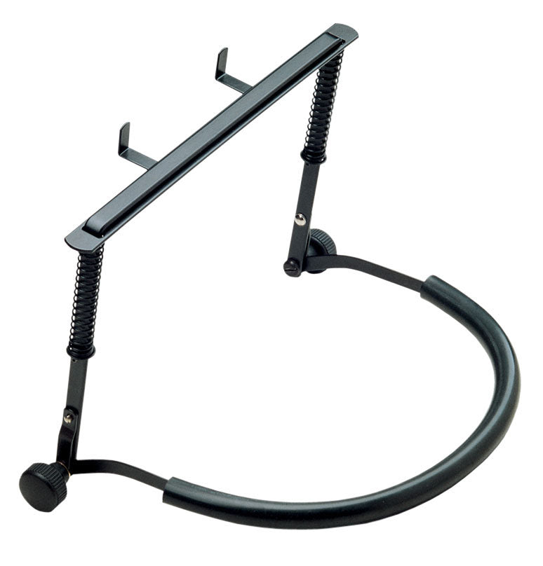 Support harmonica, pour tous modèles d'harmonica, taille maximale de l'instrument: 185 x 49 mm, poids: 0.254 kg, noir