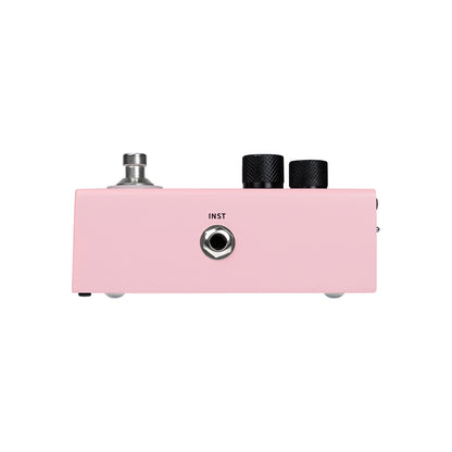 Pédale AUTUNER, processeur vocal MVP1, mode synthétiseur, boîtier métal, rose