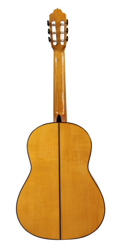 6F, Flamenca, table épicéa massif, fond & éclisses sycomore massif, manche cèdre, touche ébène