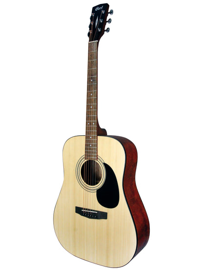 AD810E, Dreadnought, table épicéa, fond & éclisses acajou, manche acajou, touche merbau, EQ Cort CE304T, naturel pores ouverts