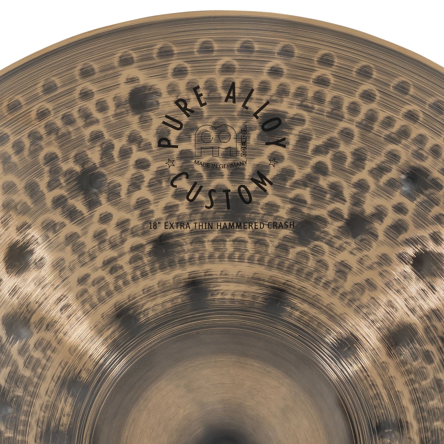 CRASH MEINL PURE ALLOY CUSTOM 18" EXTRA-THIN