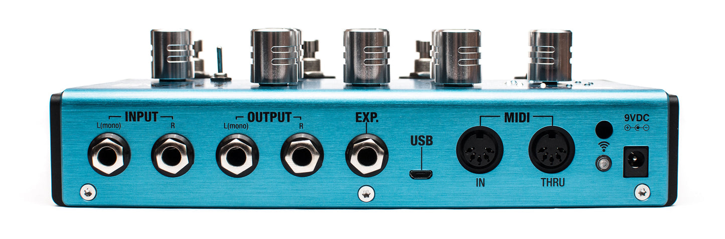 BIAS Modulation Pro, pédale modulation, 1.3 kg, avec alimentation, noir et bleu