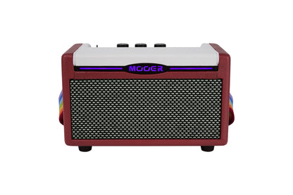 Ampli SD10i, 10W, 2x HP 2", 52 modélisations d'amplis, 25 simulations d'enceintes, 126 effets, sur batterie rechargeable, rouge