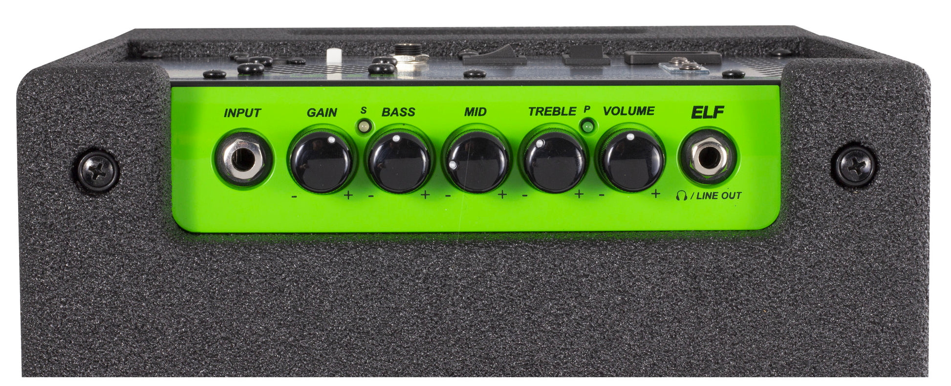 Ampli basse 200W, HP 1x 10", EQ 3 bandes, contrôle du Gain, sortie DI, sortie casque, finition noir