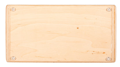 Boxito Meinl série Bongo/Cajon en zebrano exotique et bouleau baltique, instrument réversible 1 côté bongo et 1 côté cajon