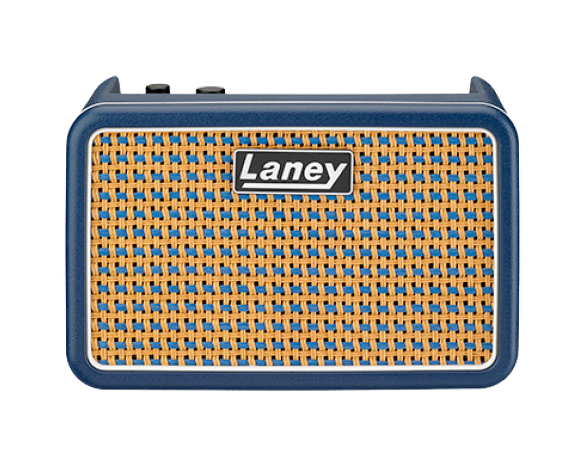 Laney Prism Mini blauw, draagbare stereoversterker voor gitaar