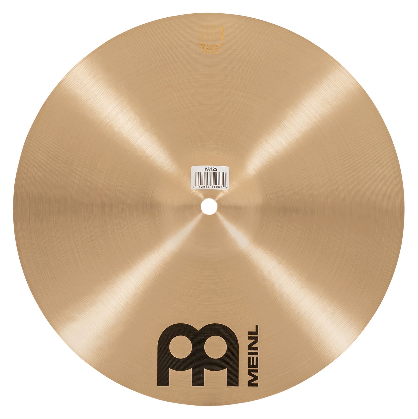 Splash 12" Meinl Pure Alloy fini traditional