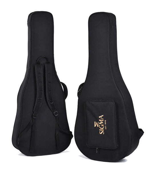 Etui léger avec logo Sigma pour guitare OM & 000